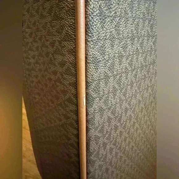 Michael Kors Monogram Carry On Luggage Brown - Picture 7 of 15